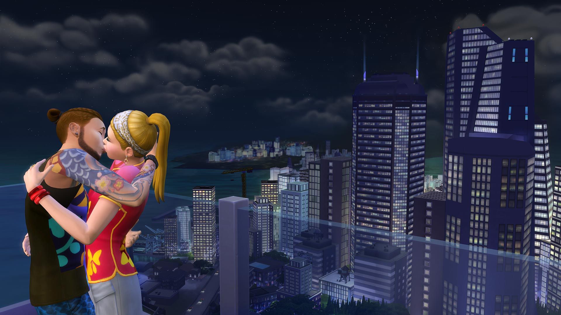 The Sims 4 Bundle - City Living, Dine Out, Bowling Night Stuff DLCs Origin CD Key 54.23 usd
