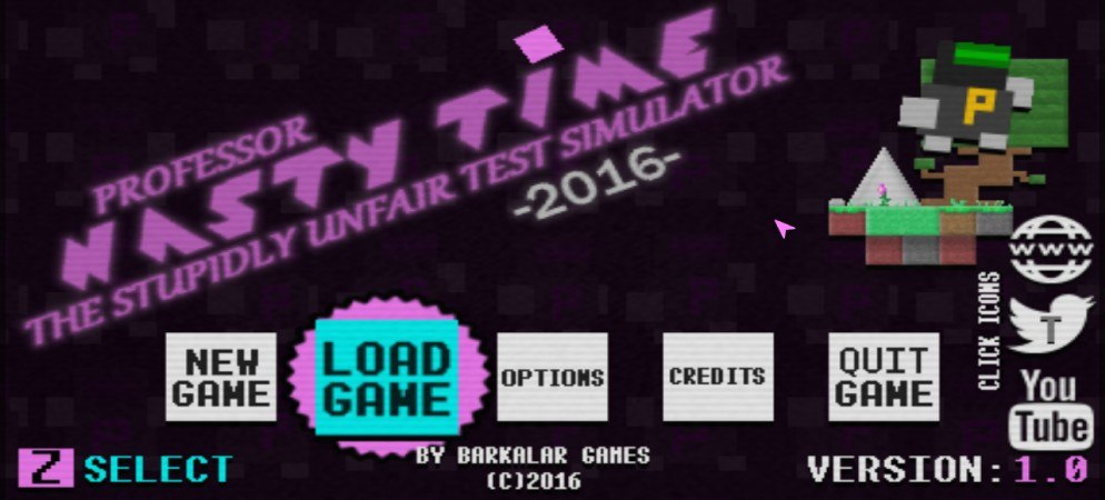 Professor Nasty Time: The Stupidly Unfair Test Simulator 2016 Steam CD Key 2.2 usd