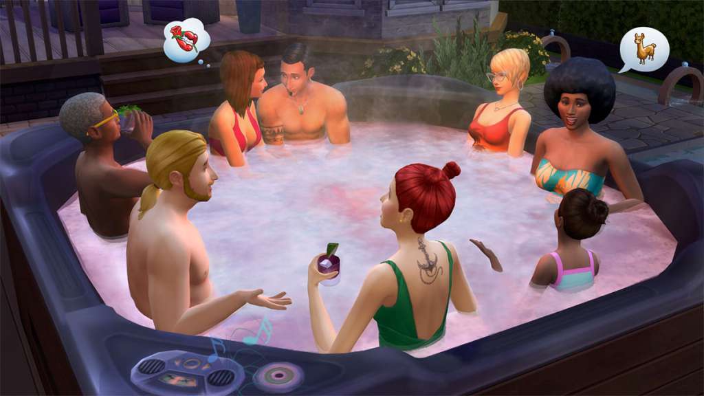 The Sims 4 Bundle: Spa Day & Perfect Patio Stuff Expansion Pack Origin CD Key 22.58 usd