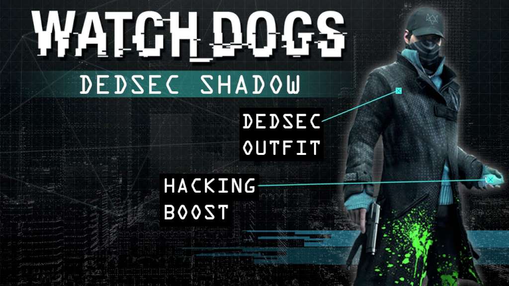 Watch Dogs - DEDSEC Outfit + Chicago South Club Skin Pack DLC EU PS3 CD Key 2.95 usd