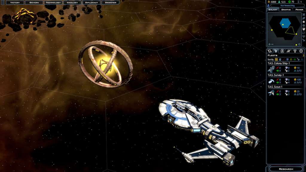 Galactic Civilizations III - Precursor Worlds DLC GOG CD Key 2.25 usd