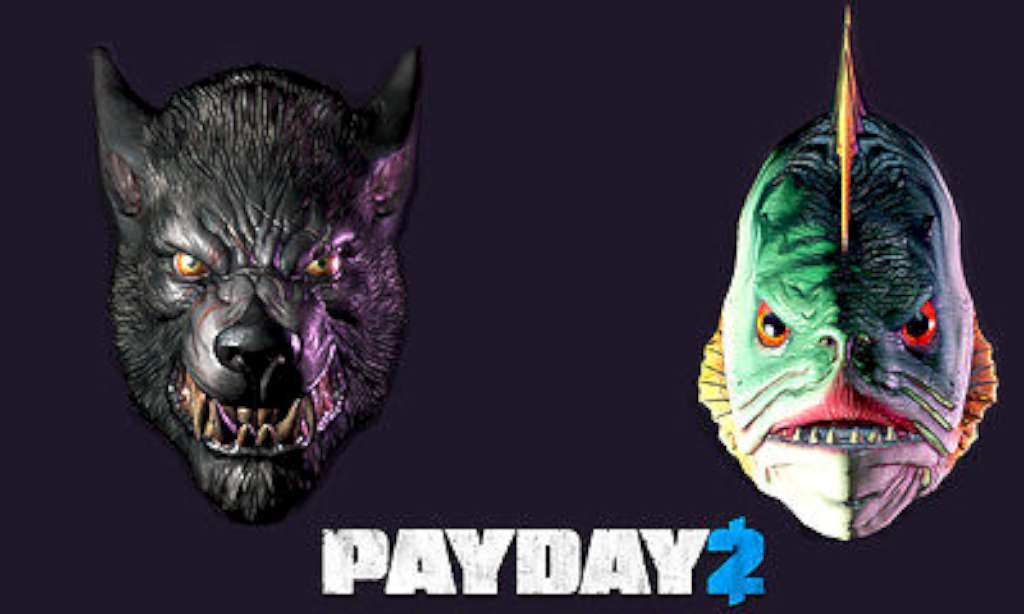 PAYDAY 2 - Lycanwulf and The One Below Masks DLC Steam CD Key 0.37 usd