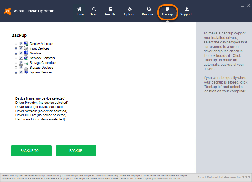AVAST Driver Updater Key (2 Years / 1 PC) 10.24 usd