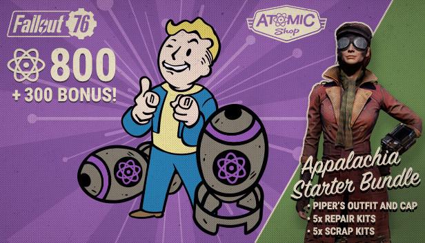 Fallout 76 - Appalachia Starter Bundle DLC Steam Altergift 10.51 usd
