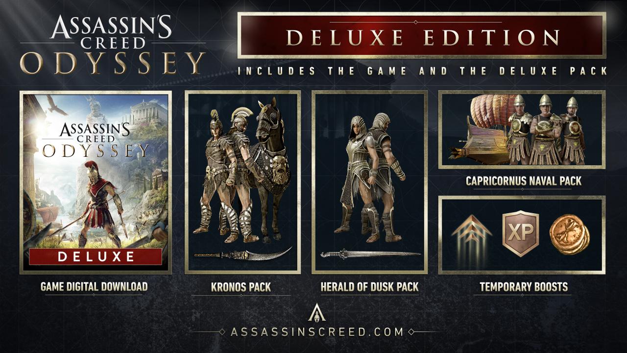 Assassin's Creed Odyssey Deluxe Edition AR XBOX One / Xbox Series X|S CD Key 4.96 usd