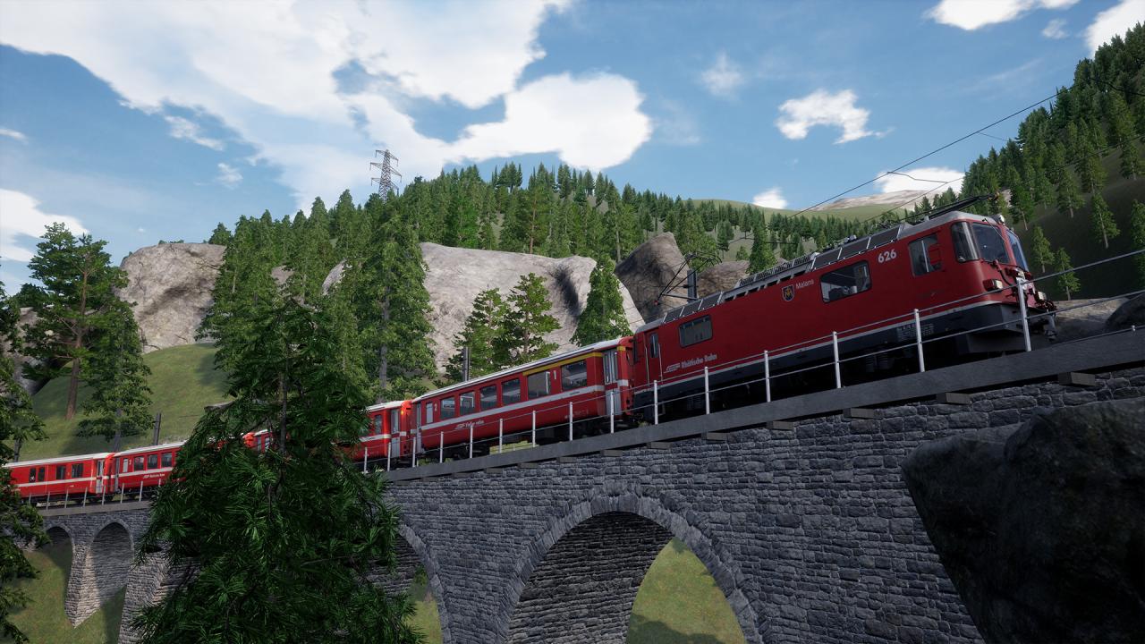 Train Sim World 2 - Arosalinie: Chur - Arosa Route Add-On DLC Steam Altergift 36.57 usd