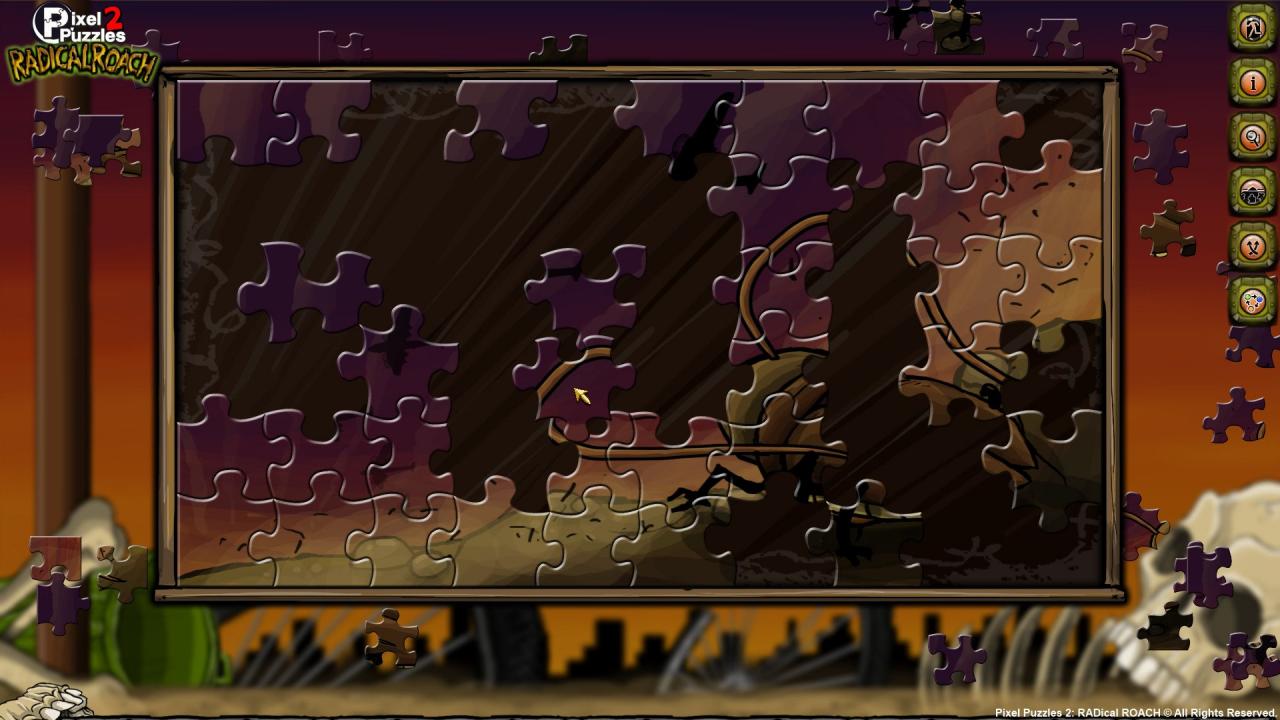 Pixel Puzzles 2: RADical ROACH Steam CD Key 0.5 usd
