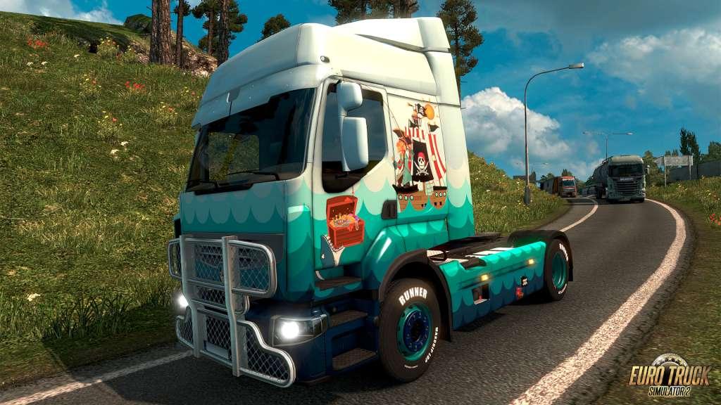 Euro Truck Simulator 2 - Pirate Paint Jobs Pack Steam CD Key 1.41 usd
