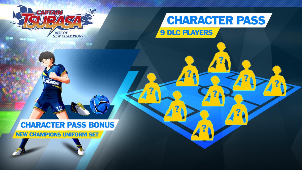 Captain Tsubasa: Rise of New Champions - Character Pass DLC Steam CD Key 10.19 usd