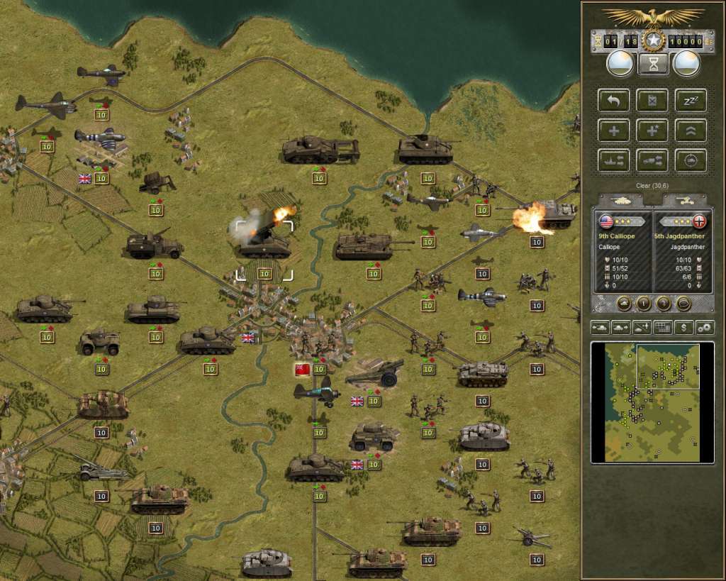 Panzer Corps - Allied Corps DLC Steam CD Key 0.34 usd