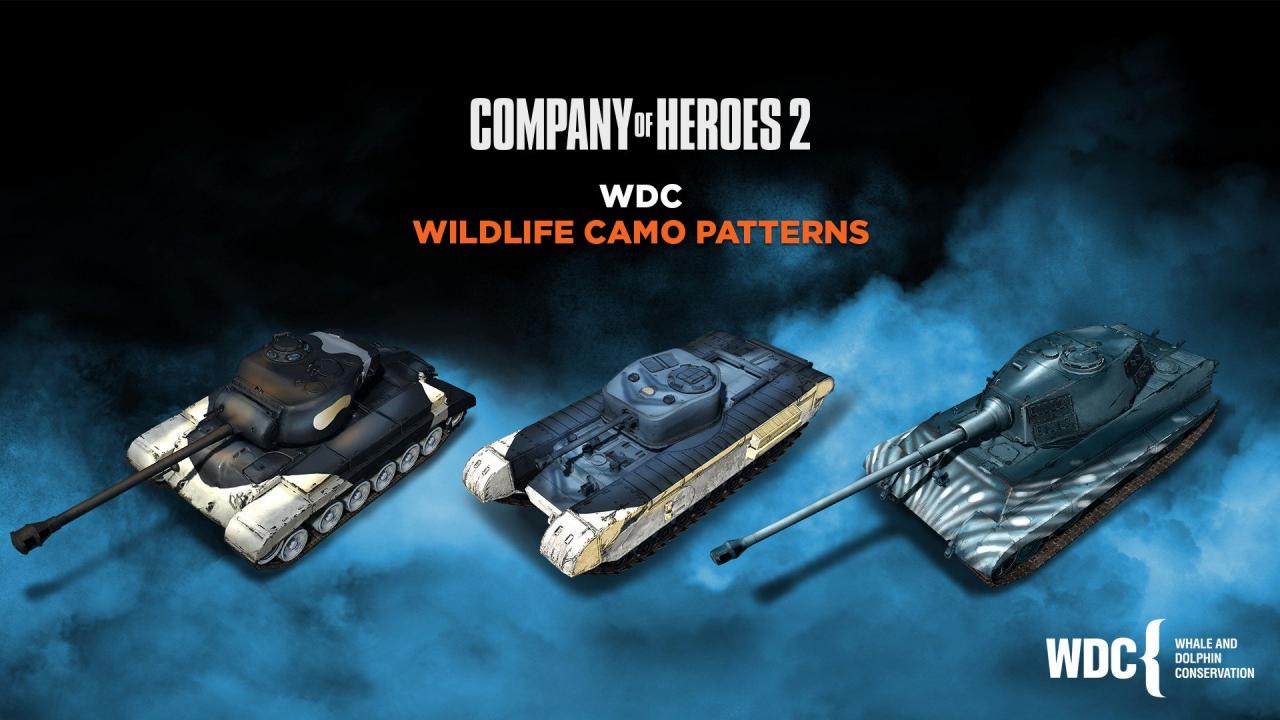 Company of Heroes 2 - Whale and Dolphin Pattern Pack Steam CD Key 0.31 usd