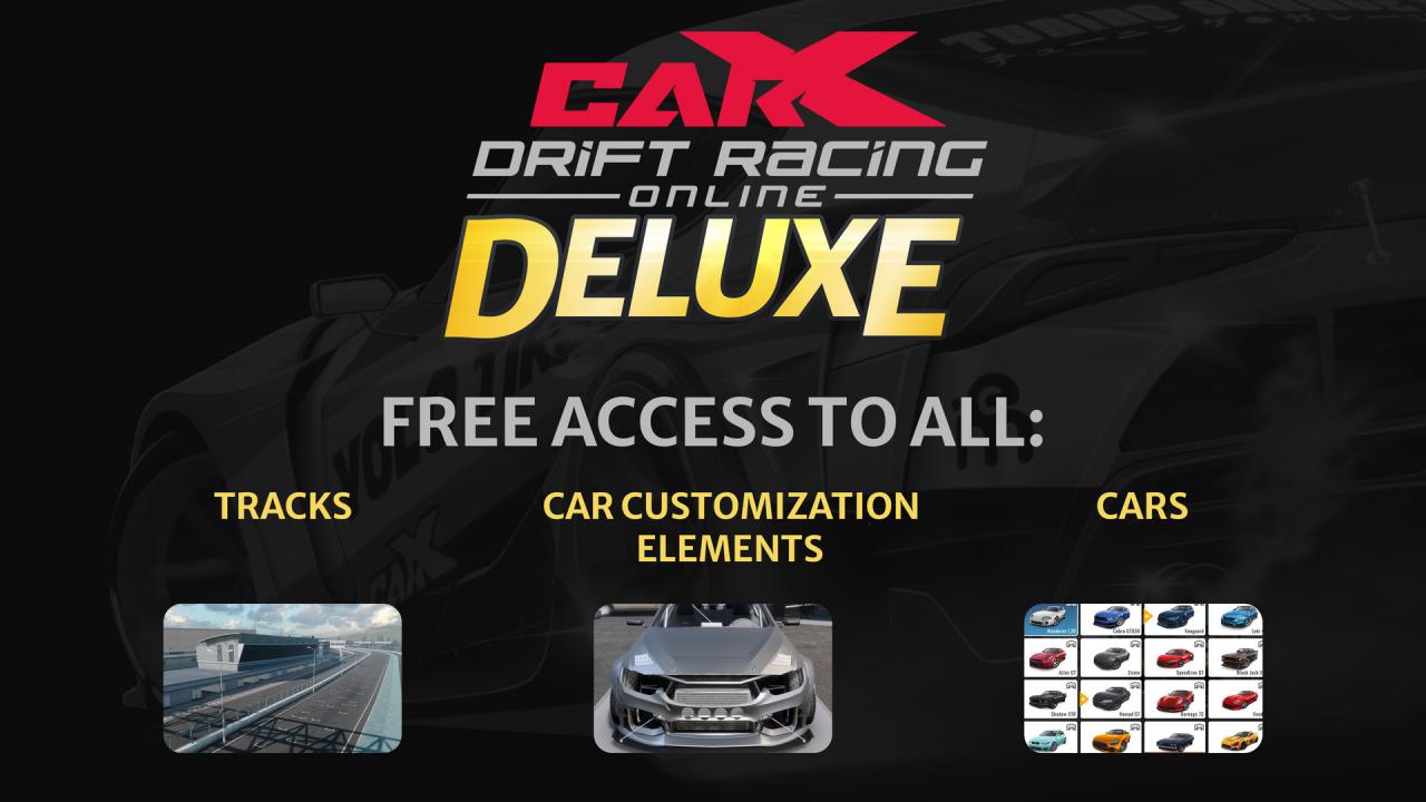 CarX Drift Racing Online - Deluxe DLC Steam Altergift 25.21 usd