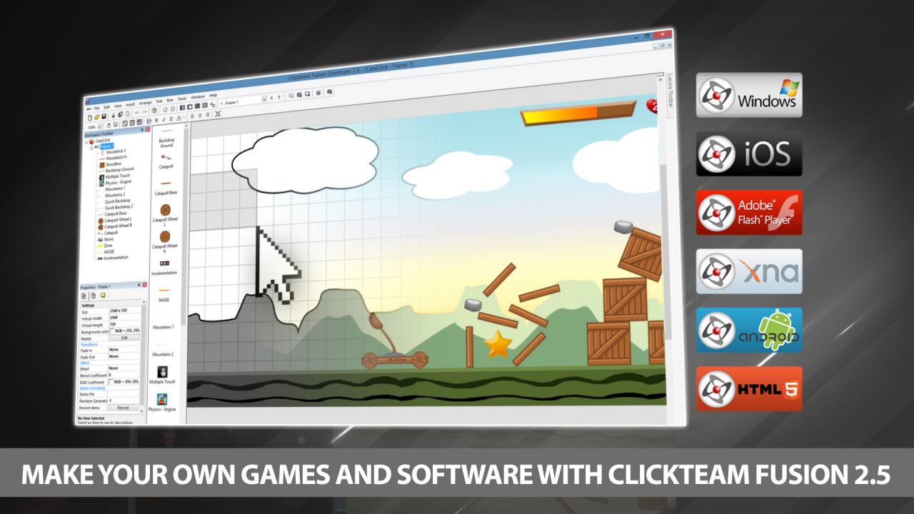 HTML5 Exporter for Clickteam Fusion 2.5 DLC Steam CD Key 12.83 usd