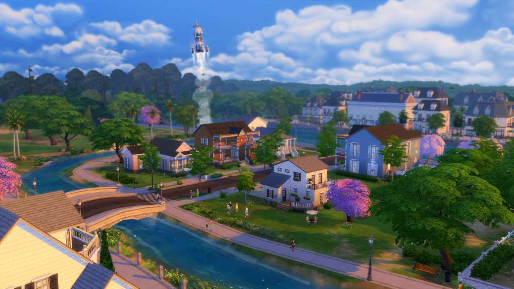 The Sims 4 + Discover University DLC Bundle Origin CD Key 19.75 usd