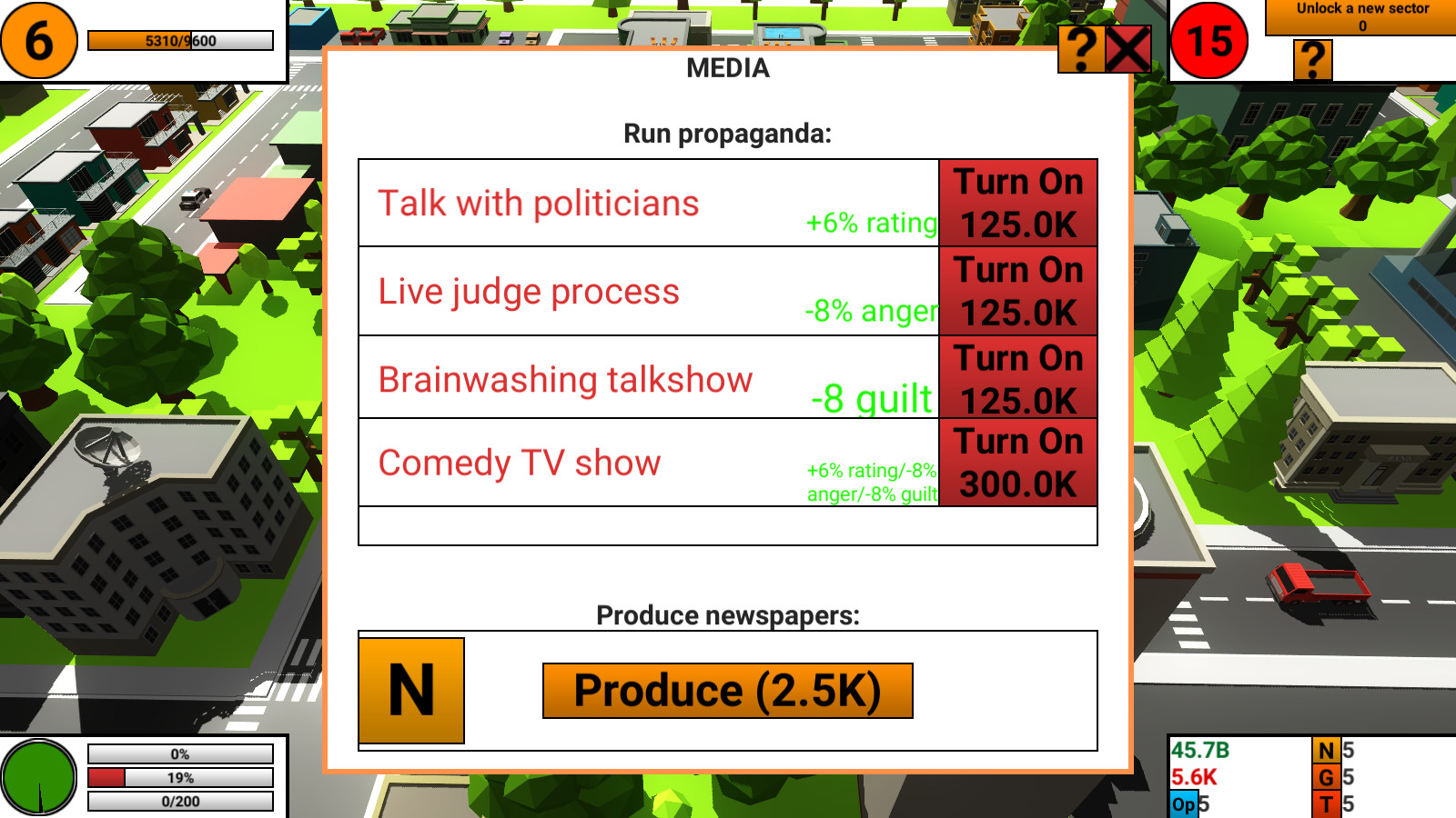 Corrupt Political Simulator Steam CD Key 0.44 usd