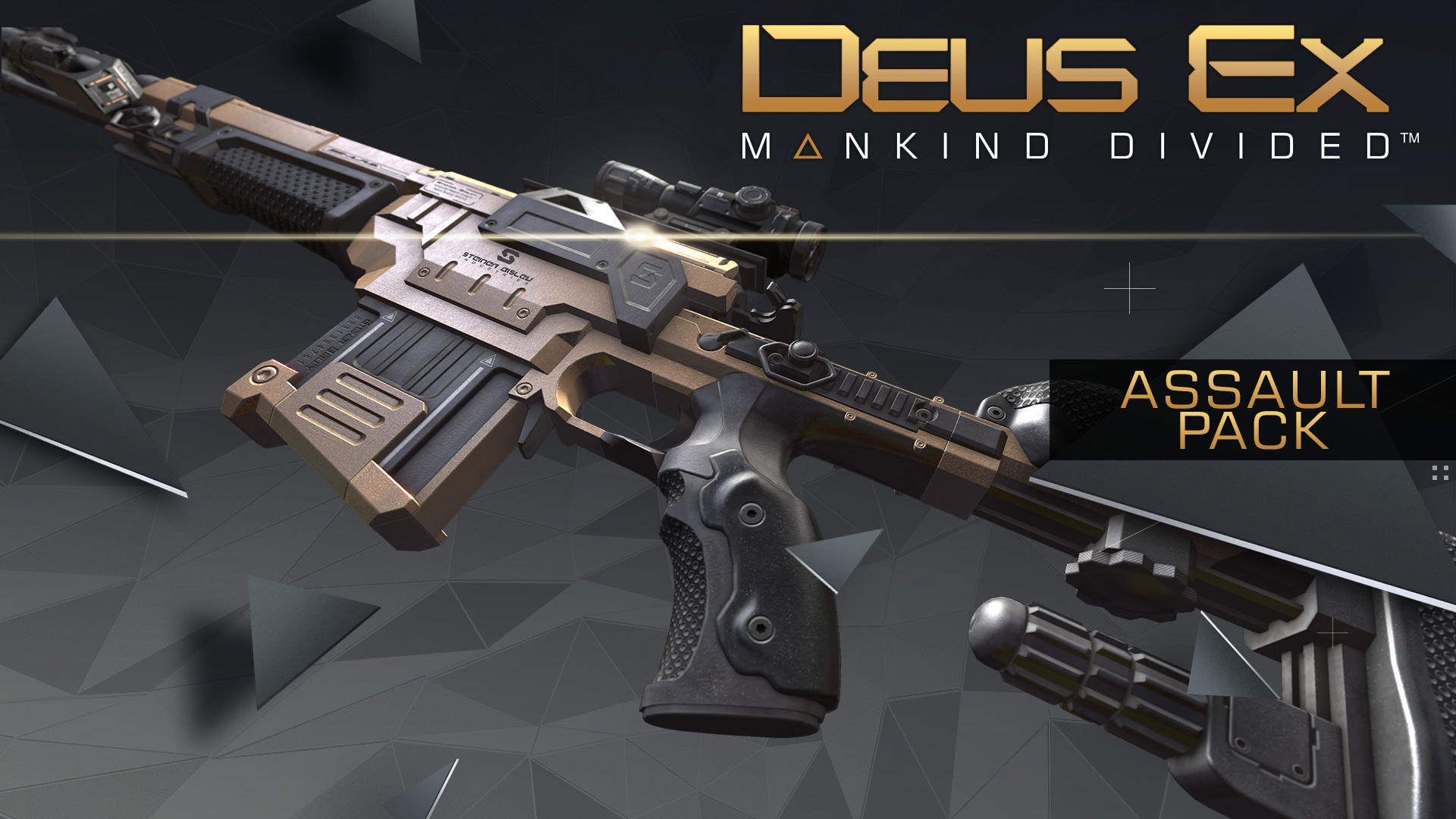 Deus Ex: Mankind Divided  - Assault Pack DLC Steam CD Key 4.51 usd