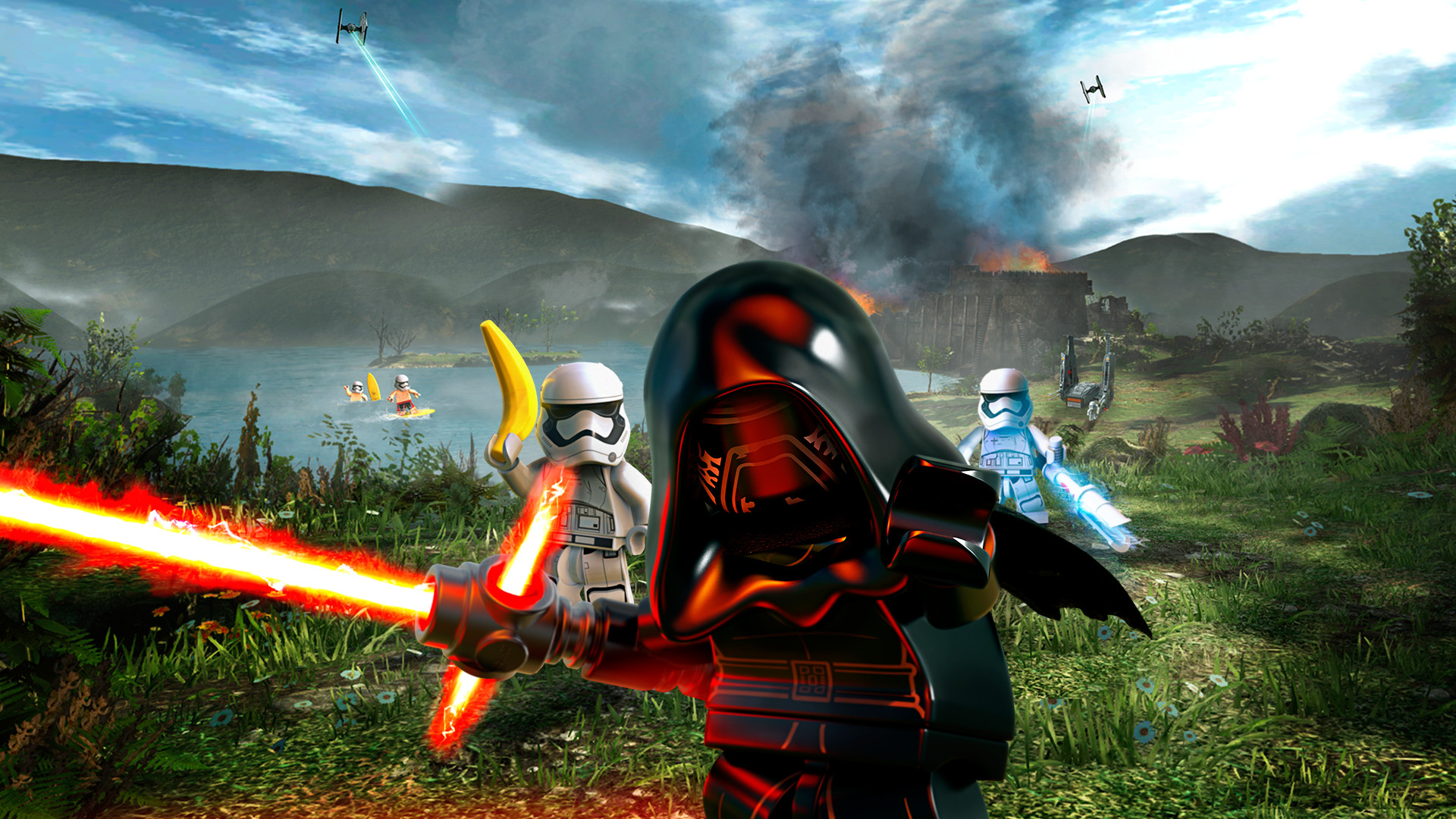 LEGO Star Wars: The Force Awakens - First Order Siege of Takodana Level Pack DLC Steam CD Key 2.25 usd