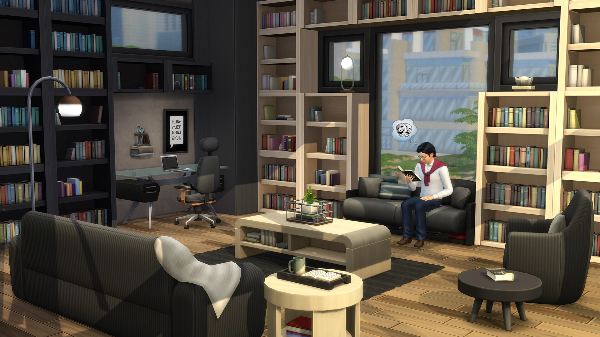The Sims 4 - Book Nook Kit DLC Origin CD Key 7.7 usd