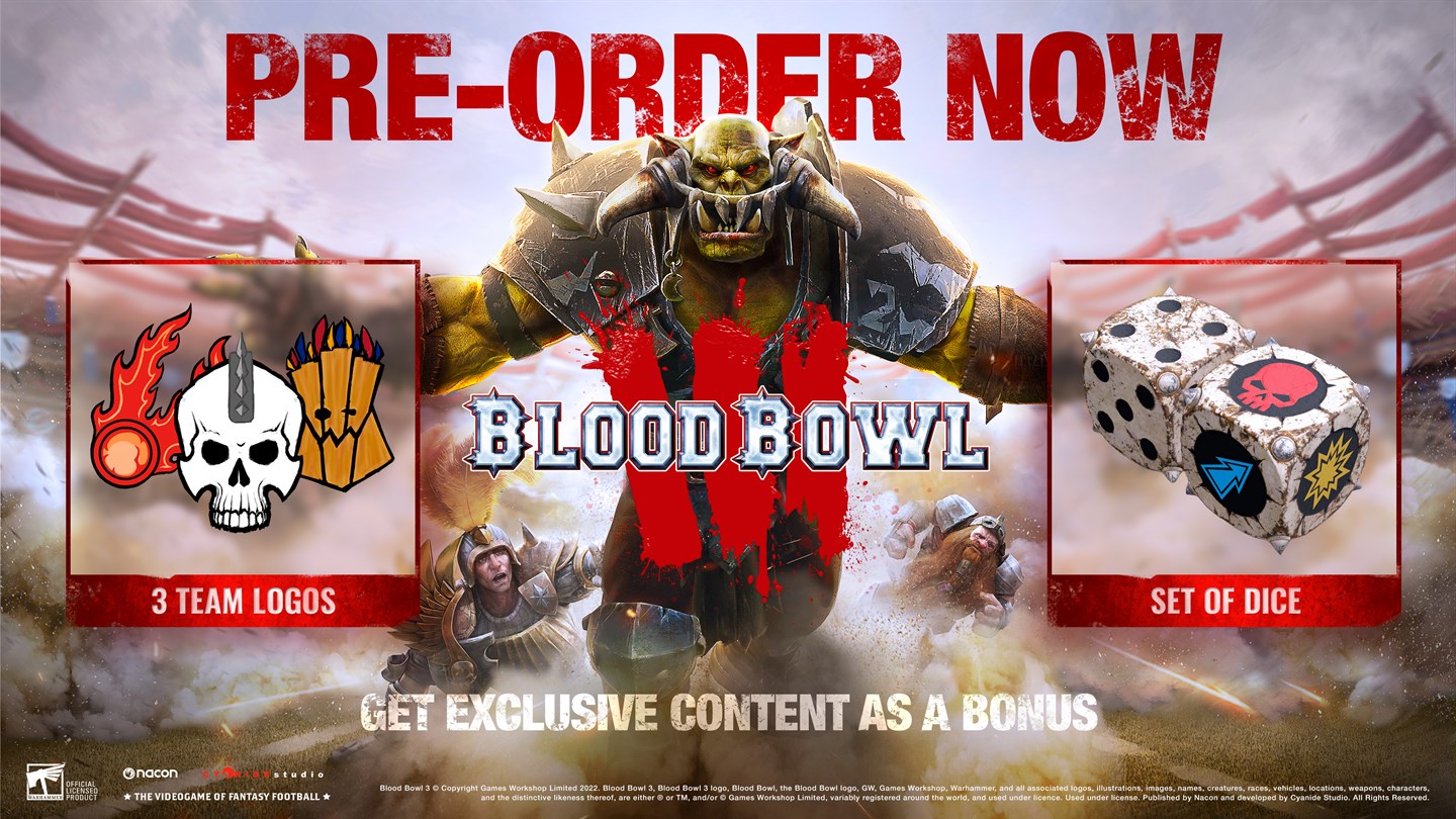 Blood Bowl 3 - Preorder Bonus EU Steam CD Key 1.34 usd