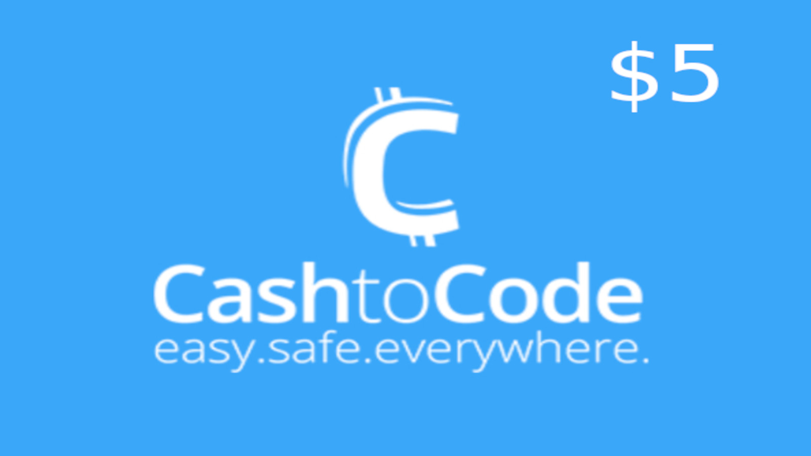 CashtoCode $5 Gift Card US 5.98 usd