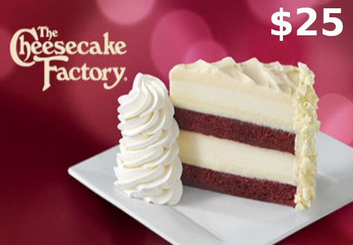 Cheesecake Factory $25 Gift Card US 29.28 usd