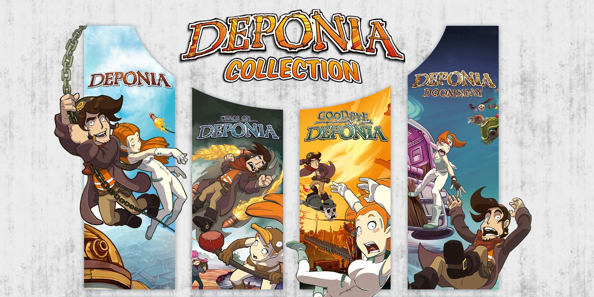 Deponia Full Scrap Collection Steam CD Key 7.9 usd