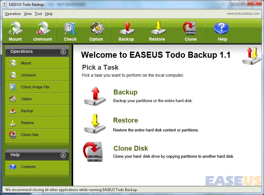 EaseUS ToDo Backup Home 10.0 (1PC) CD Key 33.89 usd