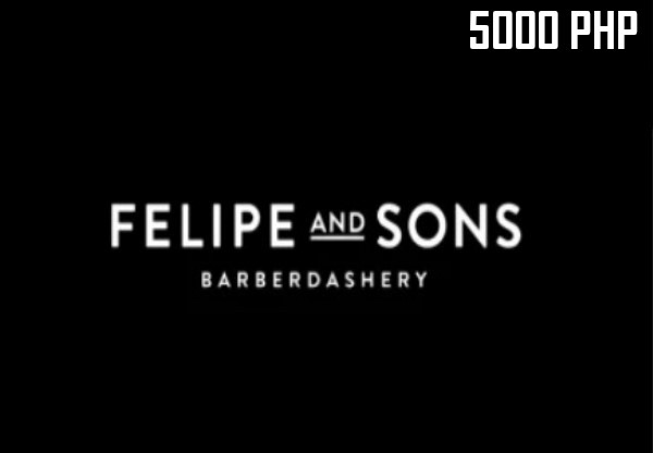 Felipe and Sons ₱5000 PH Gift Card 104.07 usd