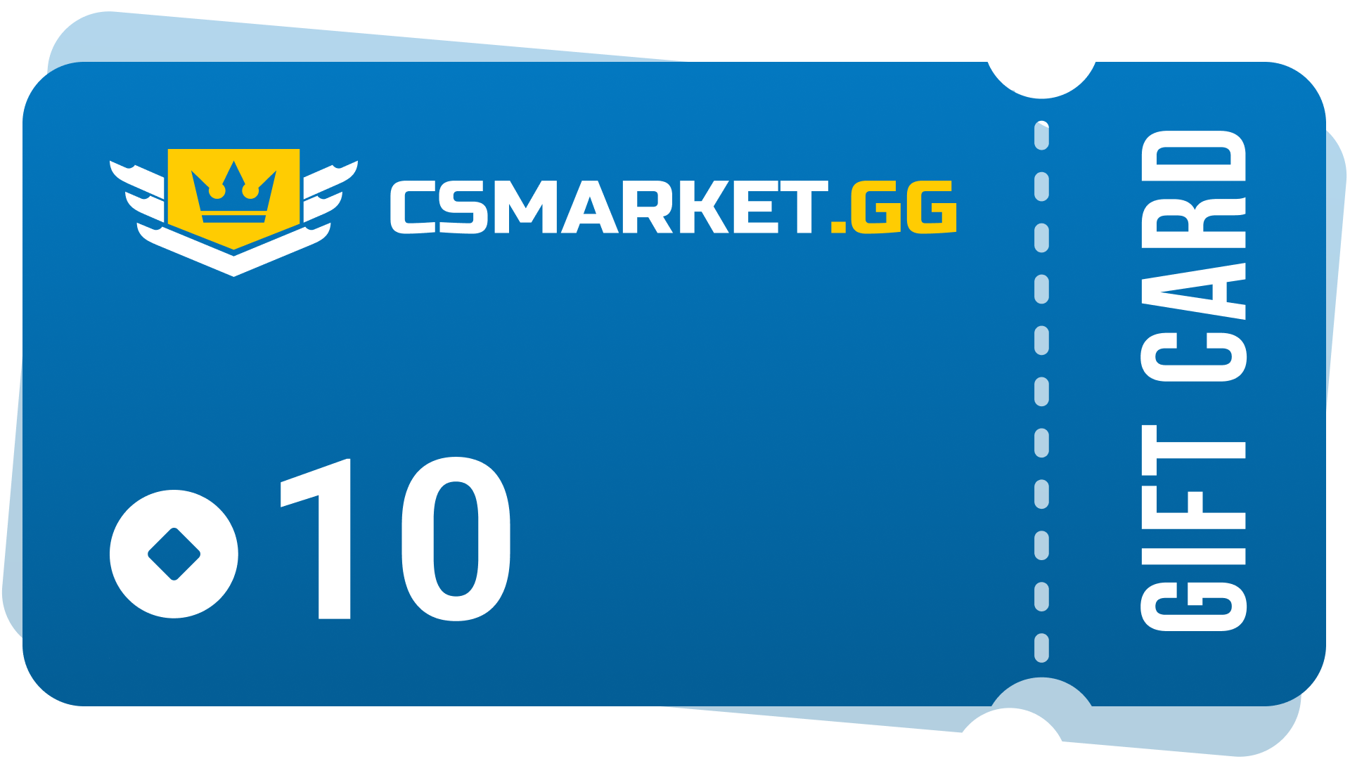 CSMARKET.GG 10 Gems Gift Card 6.98 usd