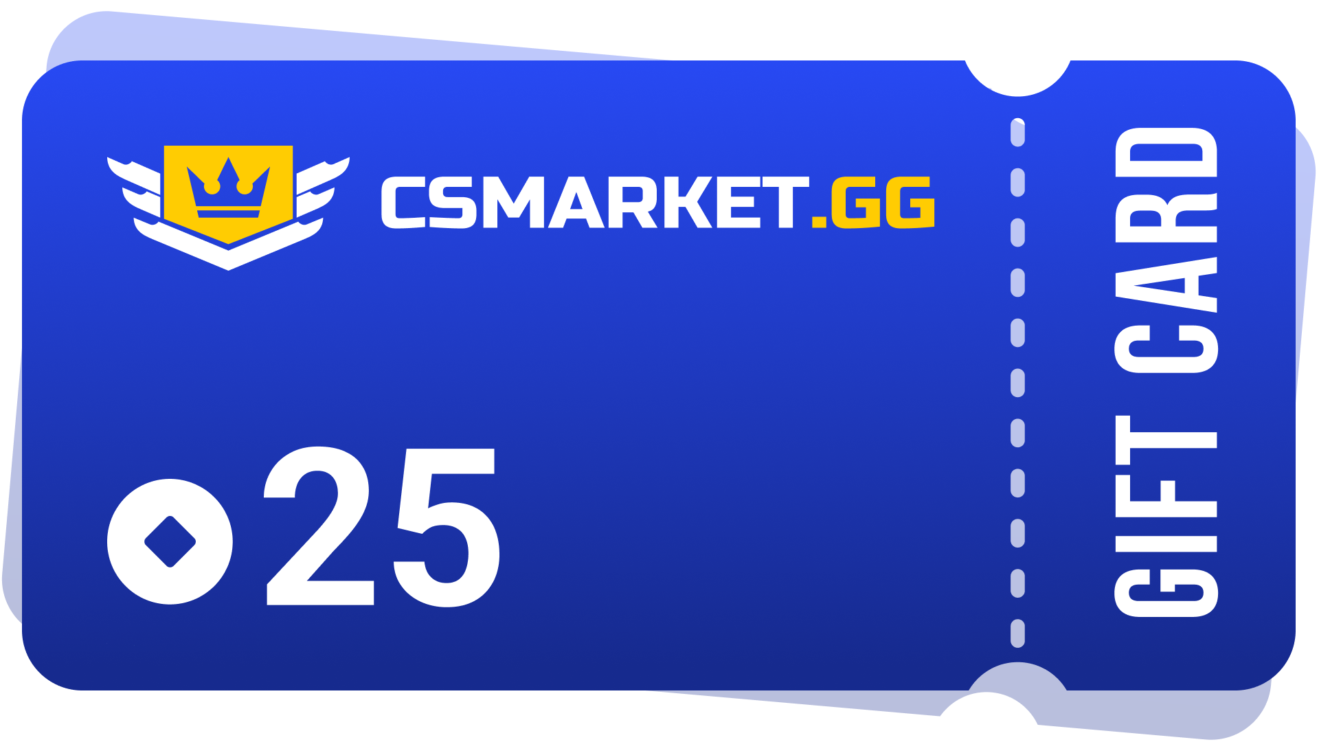 CSMARKET.GG 25 Gems Gift Card 17.16 usd