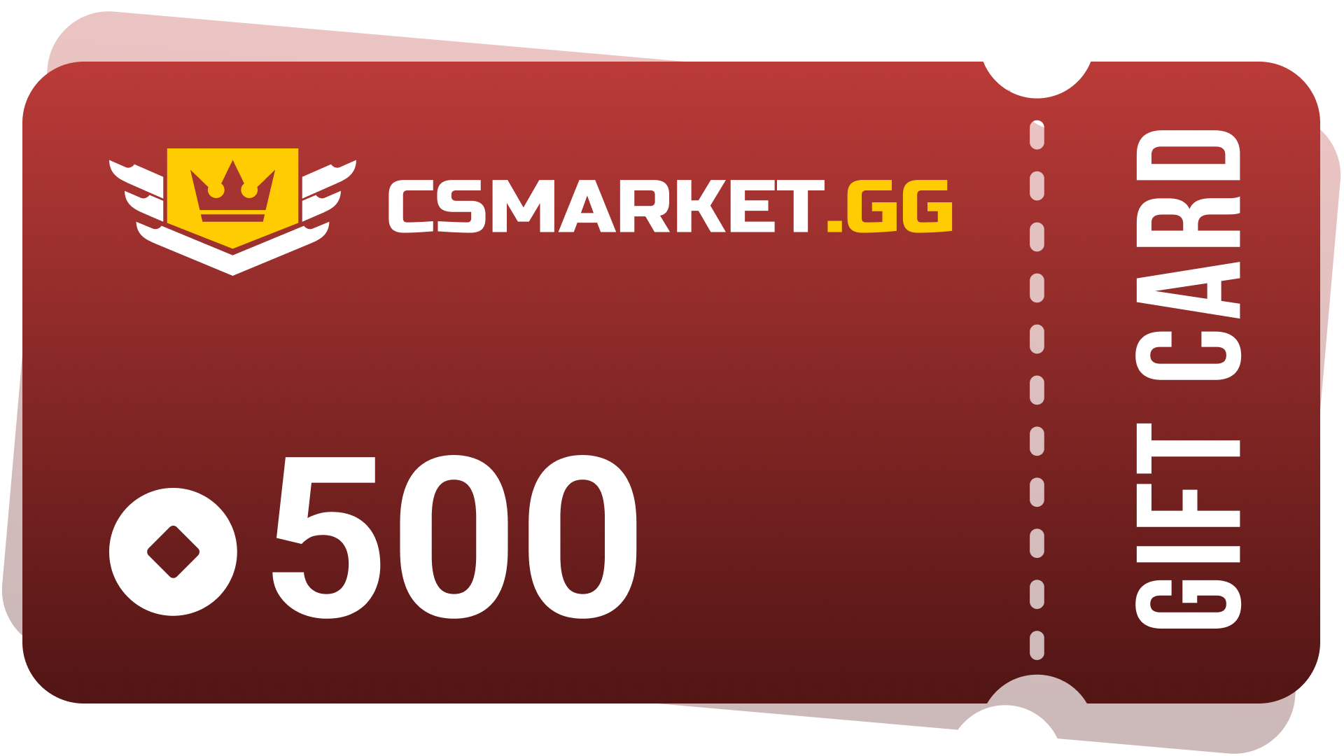 CSMARKET.GG 500 Gems Gift Card 339.96 usd