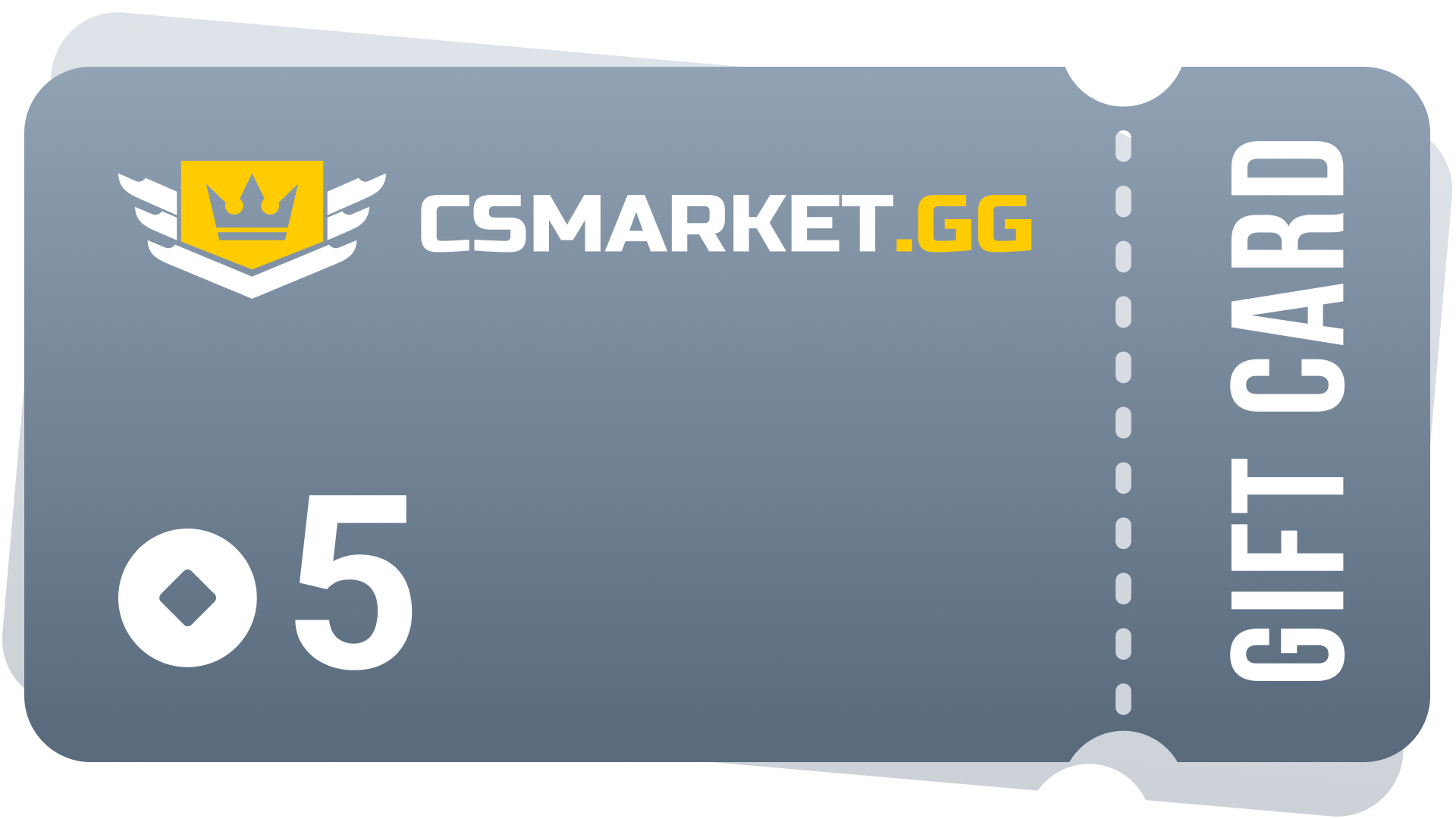 CSMARKET.GG 5 Gems Gift Card 3.55 usd