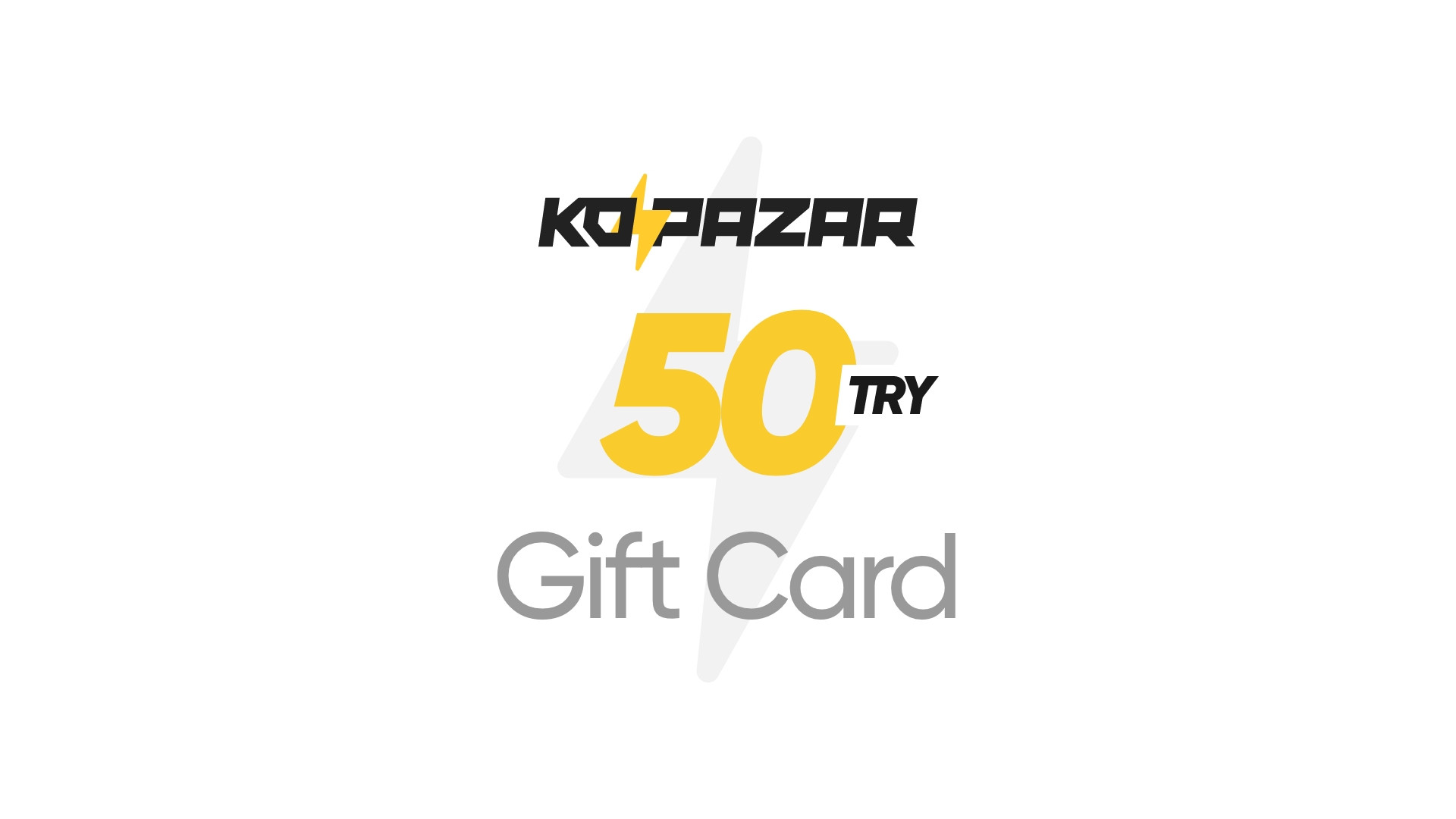 Kopazar 50 TRY Gift Card 2.09 usd