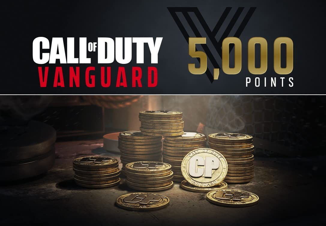 Call of Duty: Vanguard - 5000 Points XBOX One / Xbox Series X|S CD Key 35.02 usd
