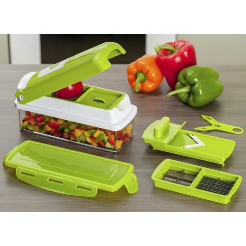 Овощерезка набор Nicer Dicer Plus / набор для готовки фото