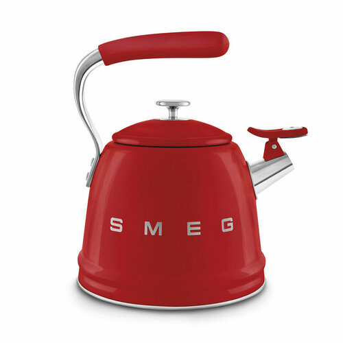 Чайник со свистком Smeg CKLW2001RD фото