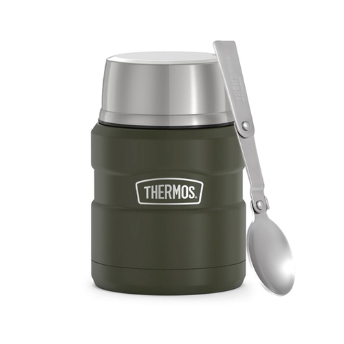 Термос для еды THERMOS ORIGINAL 0,47 л, SK3000, цвет защитный фото