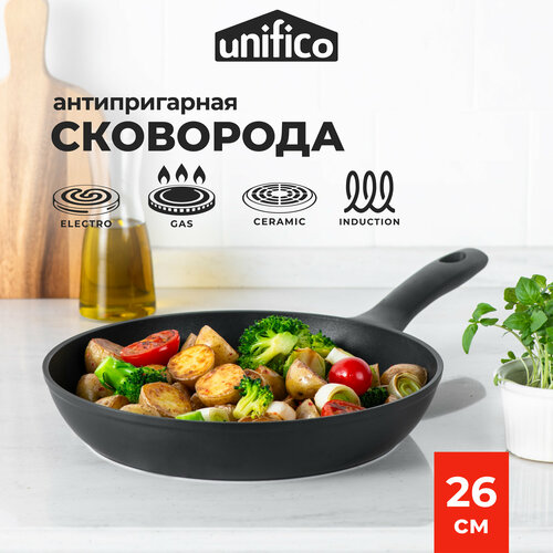 Сковорода индукционная Unifico Сosì presto! для всех типов плит 26 см фото