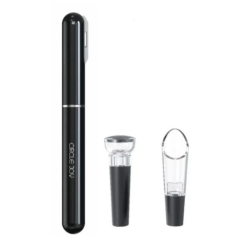 CIRCLE JOY Пневматический штопор для вина с набором сомелье Circle Joy Air Pump Wine Opener Set CJ-TZ19 фото