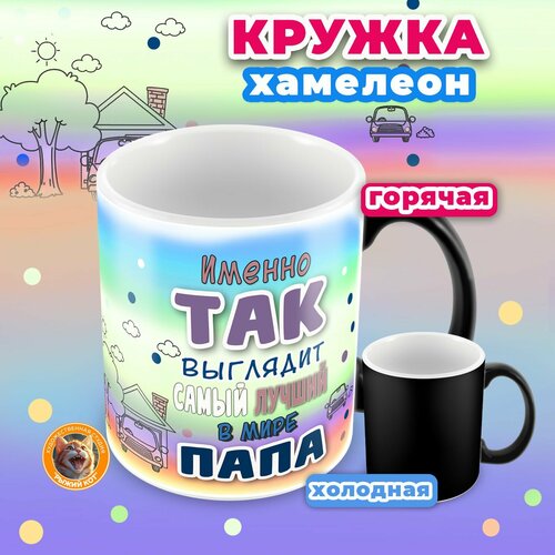 Кружка хамелеон 