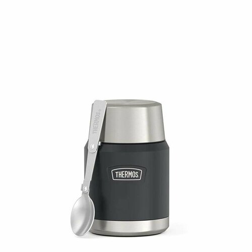 THERMOS 0,47л ICON IS-300, гранит - безупречное качество с 1904 (IS-300 GT) термос для еды с широким горлом фото