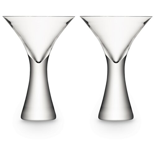 Набор бокалов LSA Moya cocktail glass, 300 мл, 2 шт., прозрачный фото