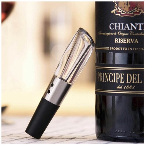 Аэратор-струер Circle Joy Wine aerator & pourer (CJ-DXJQ01) ростест, черный фото