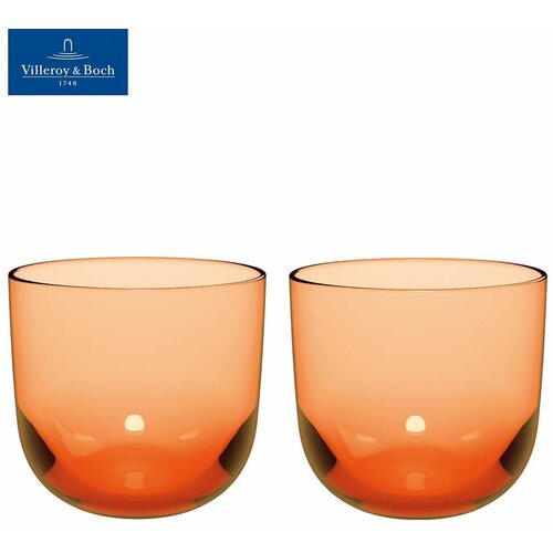 Набор стаканов 2 шт, 280 мл, Like Apricot, like. by Villeroy & Boch, Хрустальное стекло фото