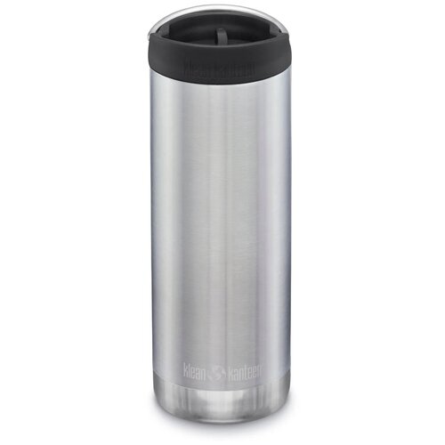 Термокружка Klean Kanteen TKWide Cafe Cap 16oz, 0.47 л, brushed stainless фото