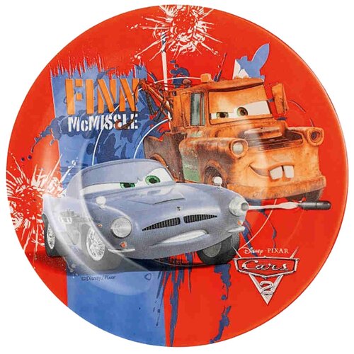 Luminarc Тарелка десертная Disney Cars 2 19 см 2 см красный 19 см 19 см 1 19 см фото