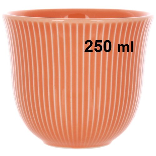 фотография Чашка Loveramics Embossed Tasting Cup 250 мл, цвет оранжевый, купить за 979р