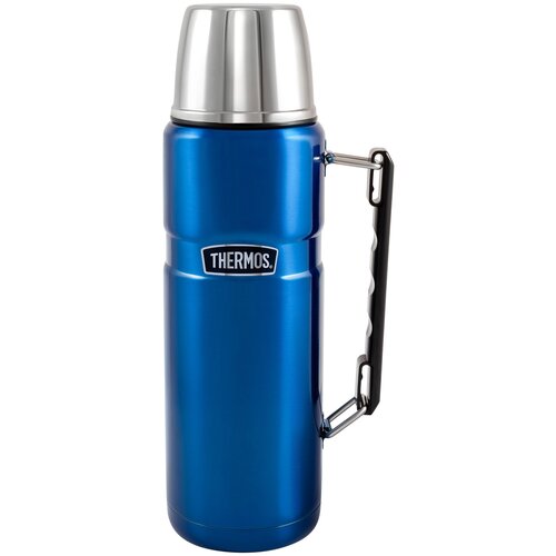 Классический термос Thermos SK-20, 1.2 л, синий фото