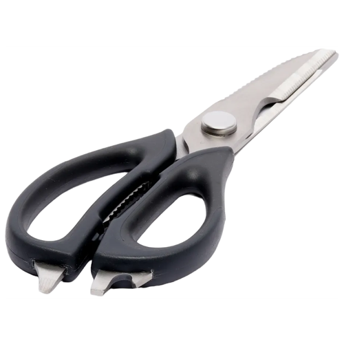 Ножницы кухонные HuoHou Hot Kitchen Scissors, кухонные, 8x9 см, 22x4x9 см, черный фото