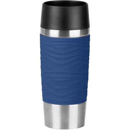 Термокружка EMSA Travel Mug Waves, 0.36 л, синий фото